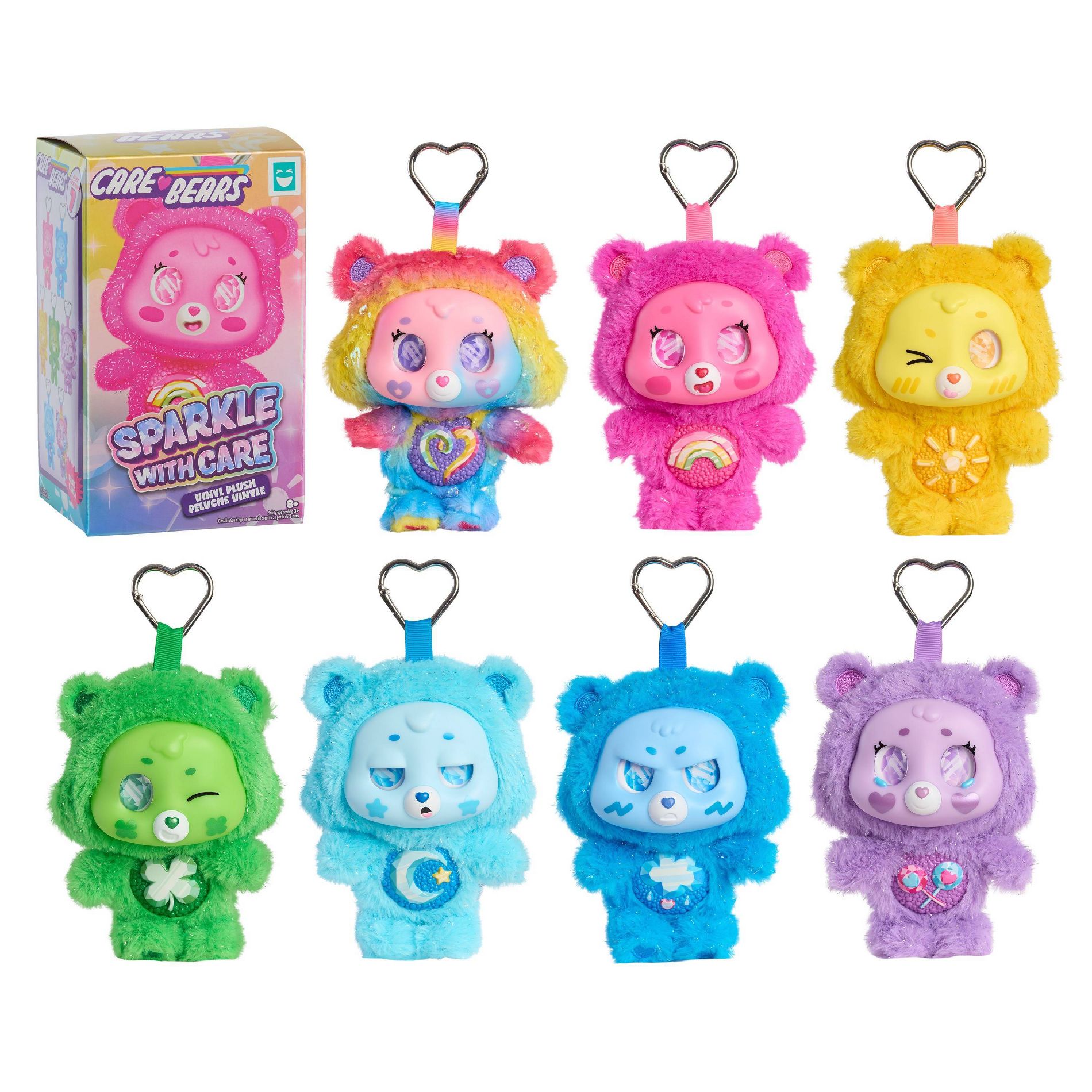 Happy Haul Care Bears Vinyl Face Plush Blinds