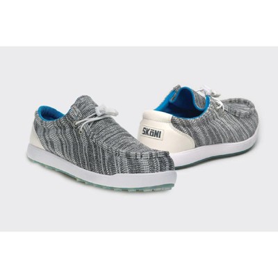 SKONI Men's Spikeless | Slip On | Lightweight | Golf Shoe (Gray, 8.5) — фото 2