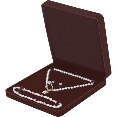 Velvet Jewelry Set Box, Velvet Gift Box for Bracelet Necklace Earring Ring