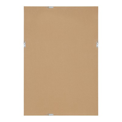 Oakhurst 20"x30" White Rectangular Wall Mirror with Stepped Frame