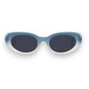 Anna-Kaci Retro Cat Eye UV400 Sunglasses with Trendy Small Frame Streetwear Style - 2 of 3