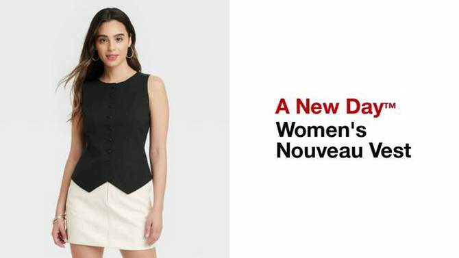 Women's Nouveau Vest - A New Day™, 2 of 7, play video