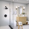 WOWOW Single Handle 5-Spray Patterns Round Shower Faucet 1.8 GPM with Valve - 2 of 4