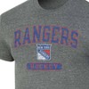 NHL New York Rangers Men's Gray Tri-Blend T-Shirt - 3 of 3