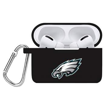 NFL Philadelphia Eagles Apple AirPods Pro Compatible Silicone Battery Case Cover - Black