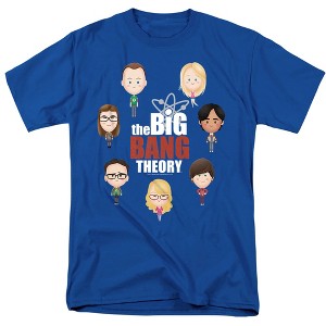 Big Bang Theory Emojis Adult T-Shirt - 1 of 4