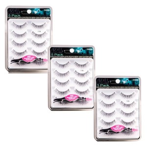 Ardell 5 Pack Lashes - 110 Black (3-pack) - 1 of 3