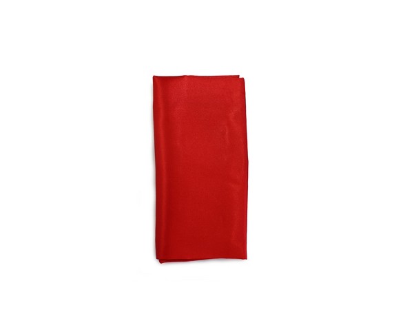 Solid Satin Pillowcase (Standard) Red 600 Thread Count - Morning Glamour
