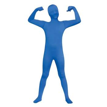 Blue Skin Suit Adult Halloween Costume 