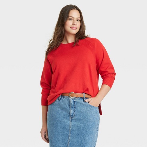 Target shop red sweater