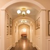 PAKOKULA 3-Light Gold Industrial Semi-Flush Mount Ceiling Light With Globe Frosted Glass Shade for Dinning Room Entryway - 3 of 4