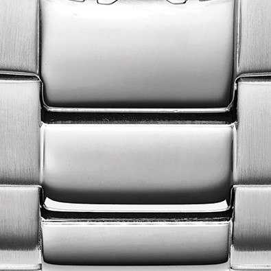 silver, blue and black