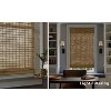 Roll Up Bamboo Blinds for Windows 28'' W x 64'' H, Wood - 3 of 3