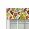 RLF Home 100% Cotton High Quality Antonia Tailored Window Valance with 1.5" Rod Pocket 50" W X 12" L Spring - 4 of 4
