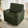 KWPZQEB 360° Swivel Chair, Accent Sofa Chair with Side Pockets, Comfy Arm Chairs for Living Room, Bedroom - 4 of 4