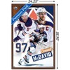 Trends International NHL Edmonton Oilers - Connor McDavid 22 Framed Wall Poster Prints - 3 of 4