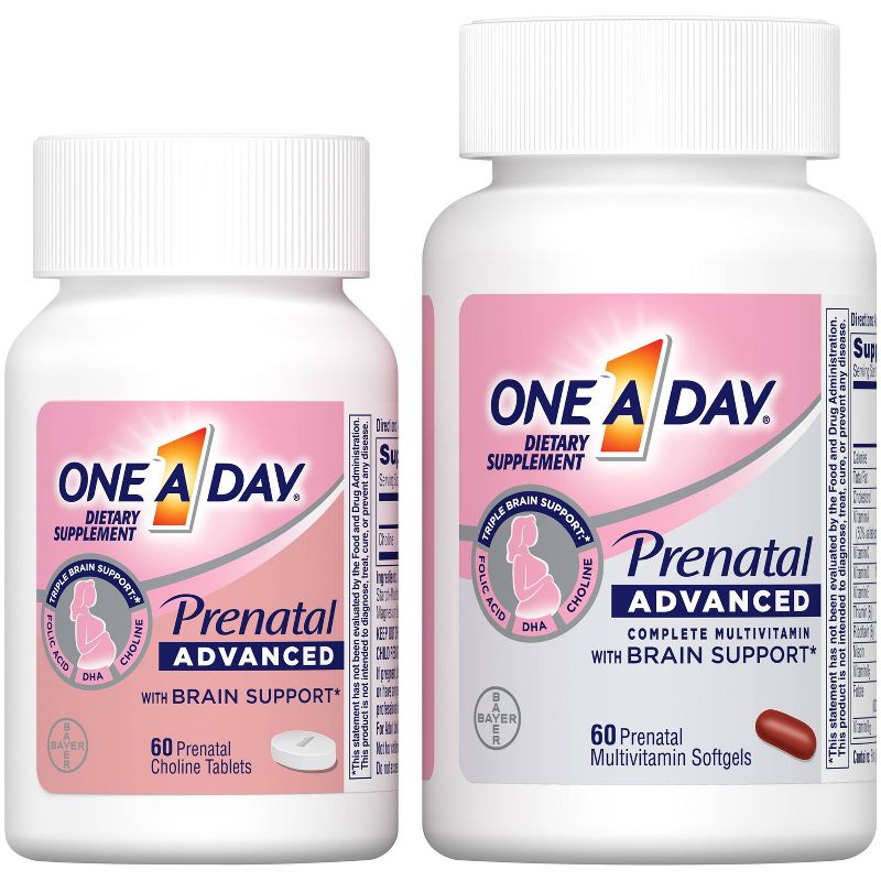 One A Day Women's Prenatal Vitamin + Choline, 3 of 9