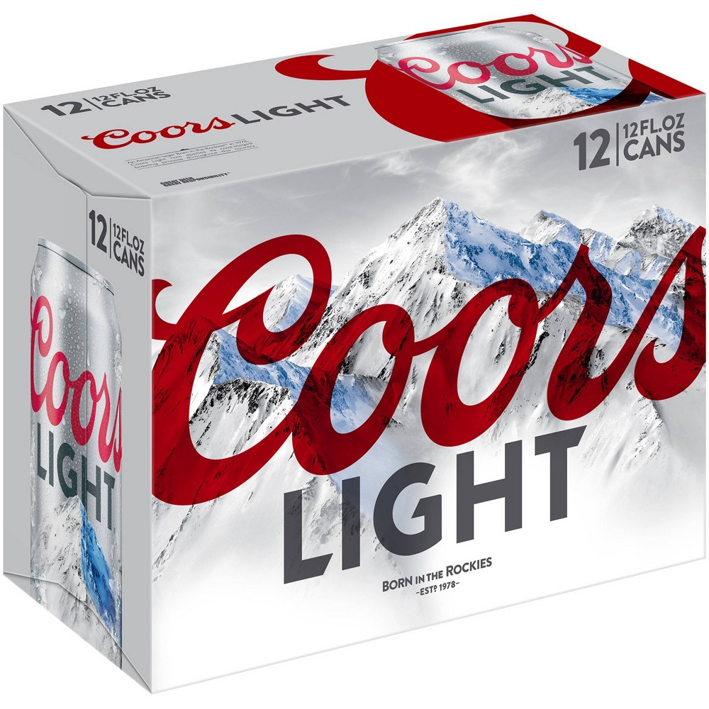 UPC 071990000486 Coors Light Beer Cans 12 oz, 12 pk