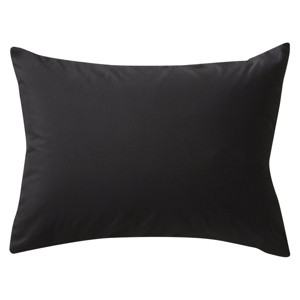 Black Solid Pillow Sham (Standard) - Room Essentials