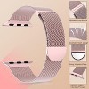HTUTWOO Compatible with Apple Watch Band Series Women and Men, Stainless Steel Mesh Loop Magnetic Clasp Replacement for iWatch Bands - 3 of 4
