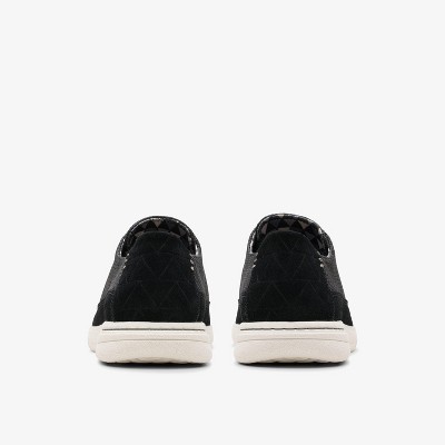 Clarks Mens Easeway Lace Black Combination Shoes 7.5 Medium — фото 5
