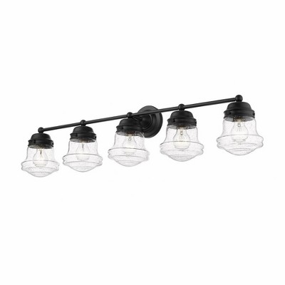 Z-Lite Vaughn 5 - Light Vanity in  Matte Black