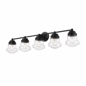 Z-Lite Vaughn 5 - Light Vanity in  Matte Black - 1 of 1