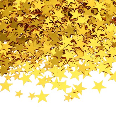Unique Bargains Party Supply Plastic Lightweight Waterproof Twinkle Metallic Stars Foil Confetti 0.13 Ibs