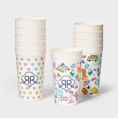 10ct Souvenir Cups - Roller Rabbit x Target