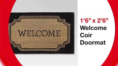1'10x3'11 Welcome Estate Doormat - Threshold™