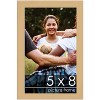 PosterPalooza | Photo Size Classic Modern Yellow Frame - UV Acrylic, Foam Board Backing, Hanging Hardware - 2 of 4
