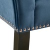 NicBex 49.5" Welborn Ottoman Bench with Nailhead Trim,Polyester Upholstered End of Bed Bench,Accent Bench for Bedroom & Living Room,Bedroom Furniture - 3 of 4