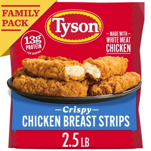 Tyson Crispy Chicken Strips Family Pack Frozen - 40oz - 1 of 4