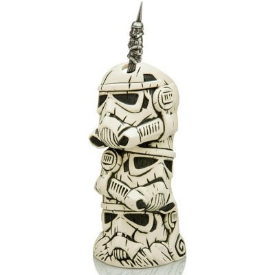 Beeline Creative Geeki Tikis Star Wars Stacked Stormtrooper Helmets 16 Ounce Ceramic Mug