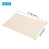Unique Bargains Classroom Home Office Paperwork 1/3 Cut Tab Legal Size Manila File Folders Beige - 2 of 4