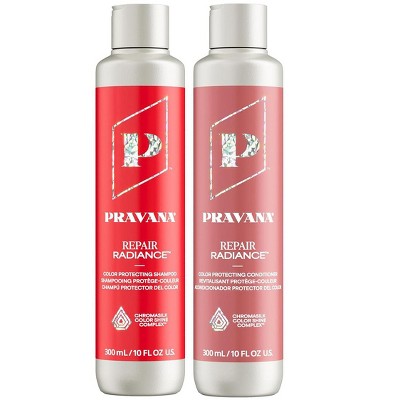 Pravana Repair Radiance Shampoo, 10 oz & Pravana Repair Radiance Conditioner, 10 oz DUO