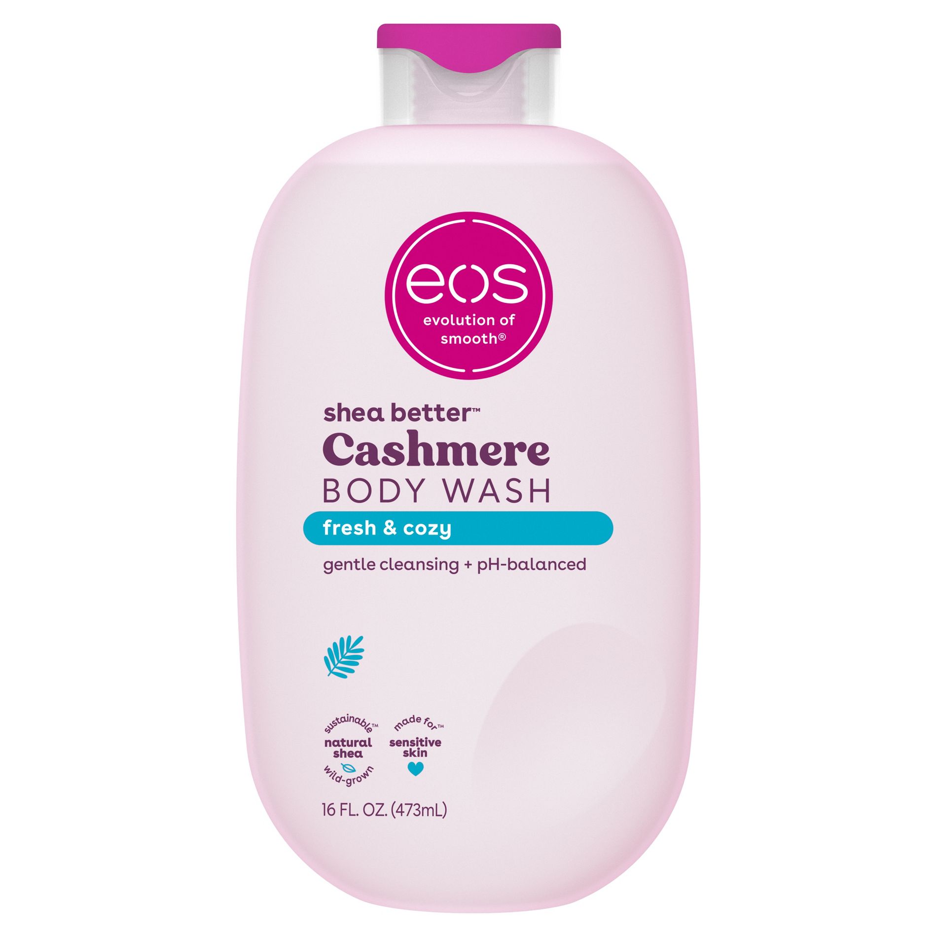 eos Shea Better Cashmere Body Wash - Fresh & Cozy - 16 fl oz
