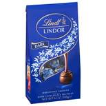 Lindt Lindor Dark Chocolate Candy Truffles - 6 oz.
