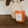 Sweet Water Decor Hello Fall 15oz Orange Matte Jar Candle - 2 of 3