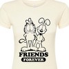 Women's - Garfield - Friends Forever Fitted Graphic T-Shirt - 2 of 3
