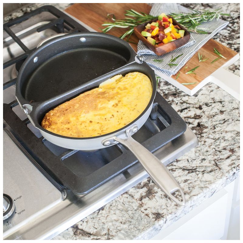Nordic Ware Italian Frittata and Omelet Pan- Gray, 4 of 8