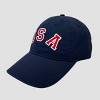 Mighty Fine USA Baseball Hat - Blue/Red - 3 of 4