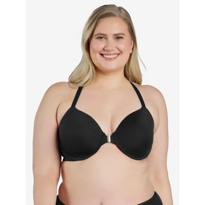 Leading Lady The Luna - Front-Closure Racerback Power Mesh Bra