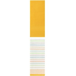 REGALWOVEN Striped Pattern Cotton Bathroom Hand Towel for Face Hair 13" x 30"/13" x 27" 2 Packs - 1 of 4