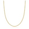 RMZ GOLD NYC 18K Gold Plated 2mm Cuban Link Necklace - 2 of 4