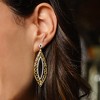 Ross-Simons 0.50 ct. t.w. Diamond Teardrop Earrings in 14kt 2-Tone Gold - 4 of 4
