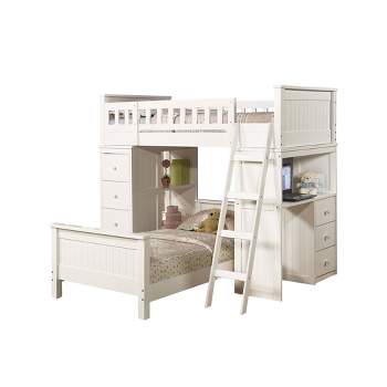 Twin Willoughby Kids' Loft Bed White - Acme Furniture