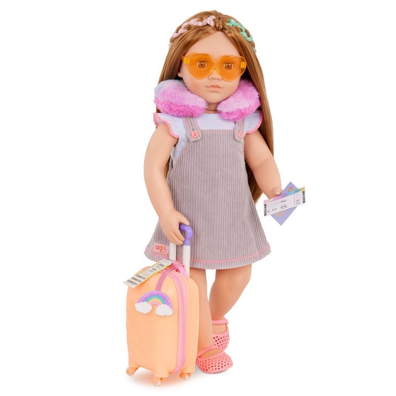 Our Generation Over the Rainbow Luggage Accessory Set for 18&#34; Dolls, 3 of 8