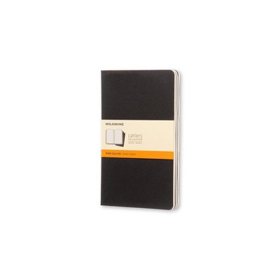 Moleskine Solid Blank Journal 8.25" x 5" Black