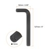 Unique Bargains Home Repair Tools CR-V L-Shape Hex Key Wrenches Black - 2 of 4